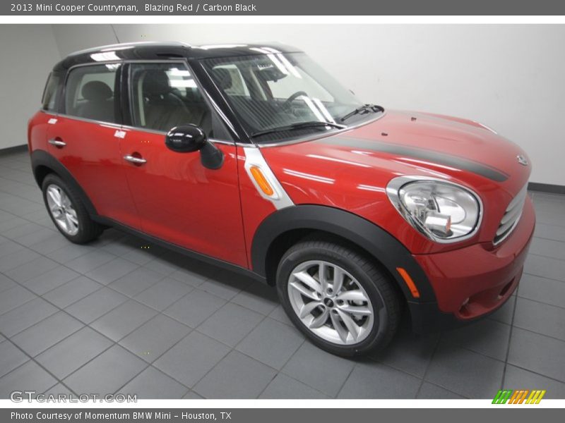 Blazing Red / Carbon Black 2013 Mini Cooper Countryman