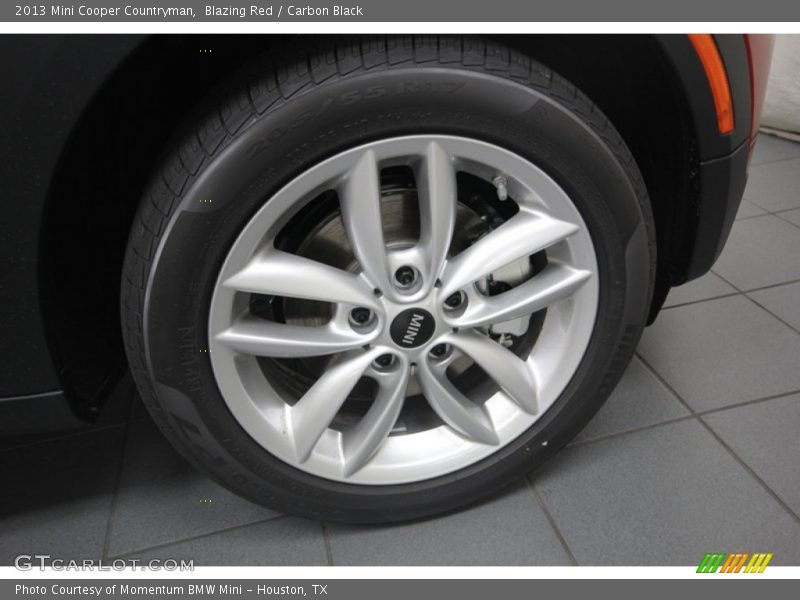 Blazing Red / Carbon Black 2013 Mini Cooper Countryman