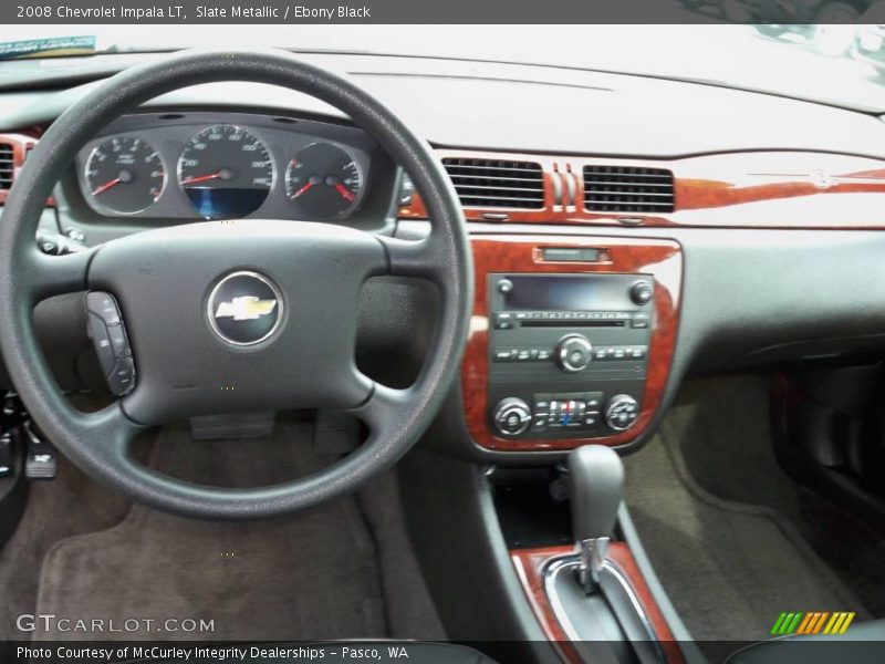 Slate Metallic / Ebony Black 2008 Chevrolet Impala LT