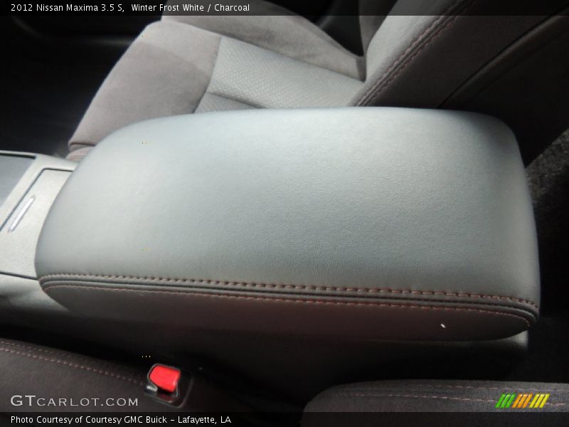 Winter Frost White / Charcoal 2012 Nissan Maxima 3.5 S