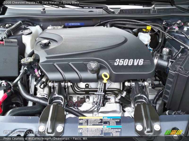 Slate Metallic / Ebony Black 2008 Chevrolet Impala LT