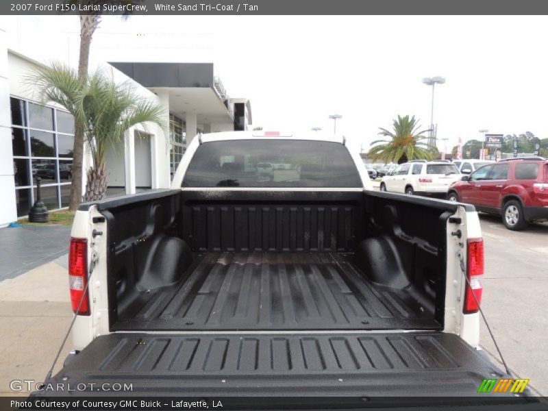 White Sand Tri-Coat / Tan 2007 Ford F150 Lariat SuperCrew
