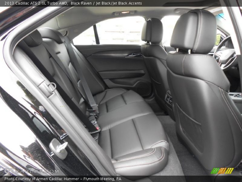 Black Raven / Jet Black/Jet Black Accents 2013 Cadillac ATS 2.0L Turbo AWD