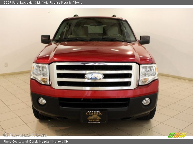 Redfire Metallic / Stone 2007 Ford Expedition XLT 4x4