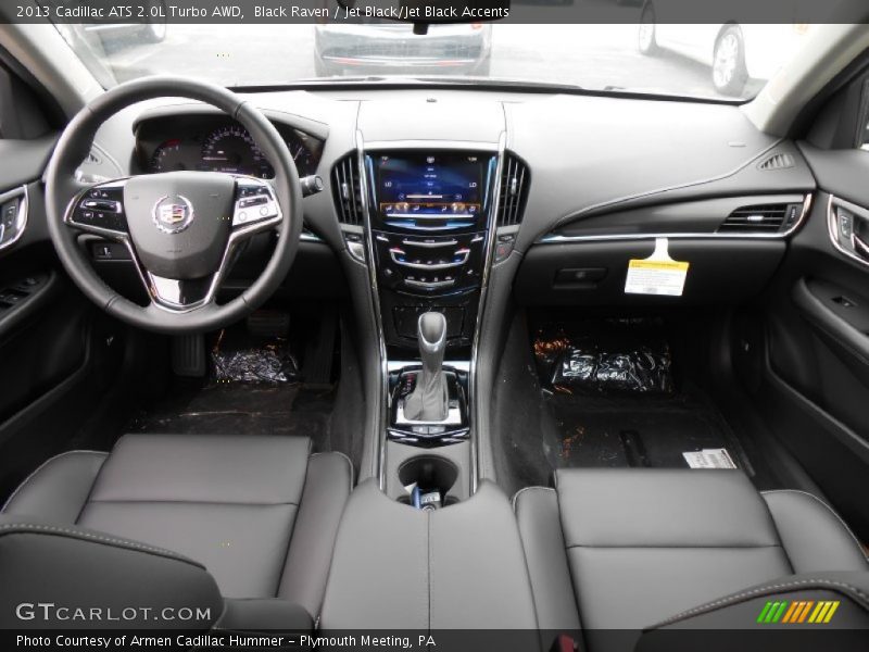 Black Raven / Jet Black/Jet Black Accents 2013 Cadillac ATS 2.0L Turbo AWD