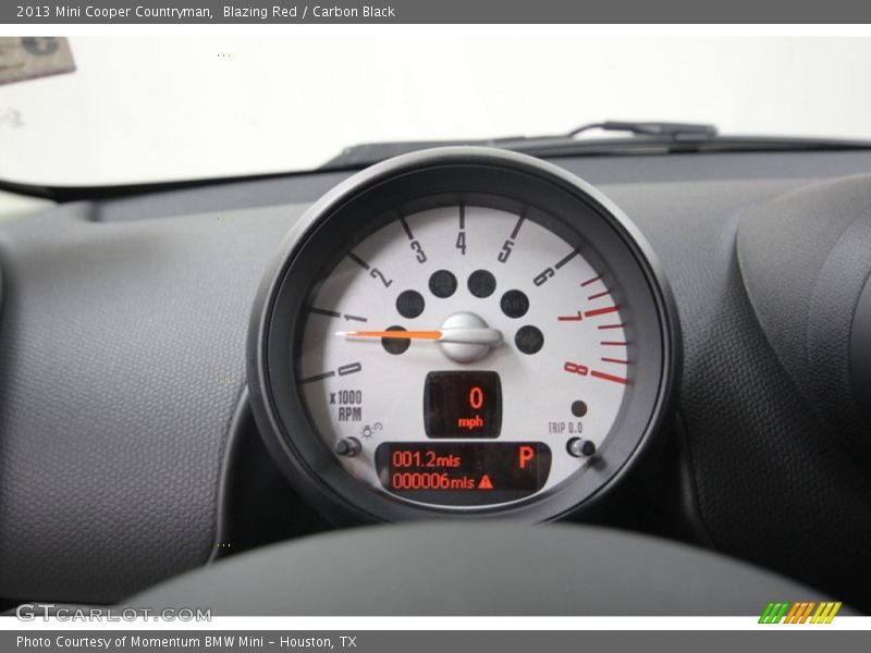 Blazing Red / Carbon Black 2013 Mini Cooper Countryman