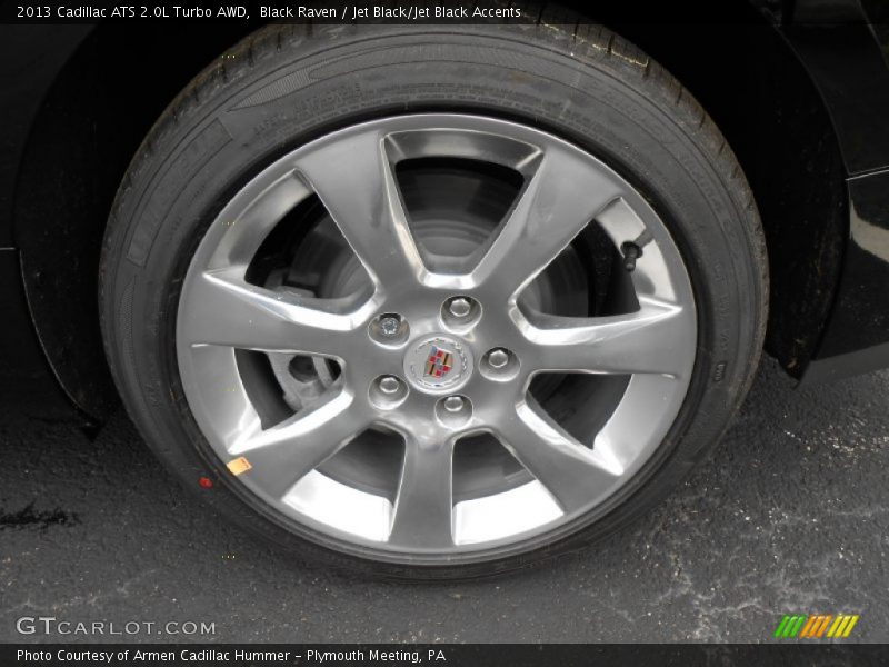 Black Raven / Jet Black/Jet Black Accents 2013 Cadillac ATS 2.0L Turbo AWD