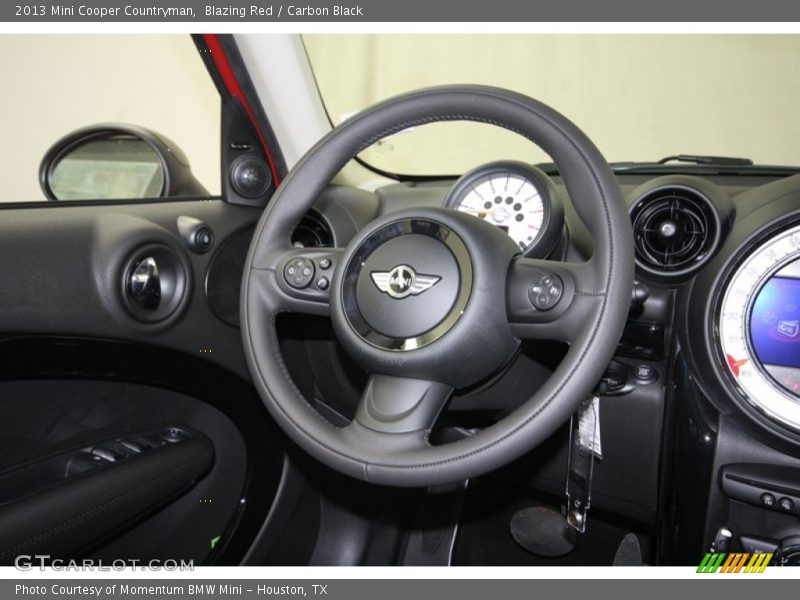 Blazing Red / Carbon Black 2013 Mini Cooper Countryman