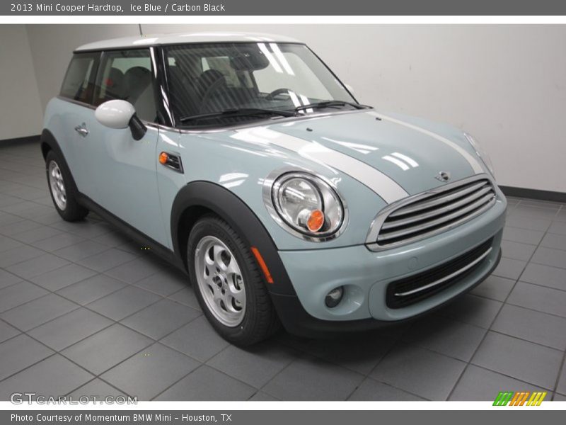 Ice Blue / Carbon Black 2013 Mini Cooper Hardtop