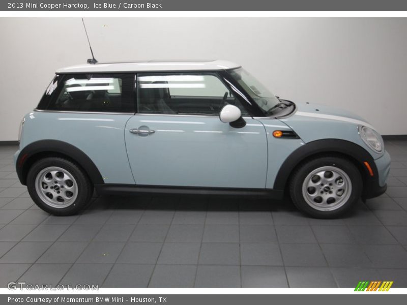 Ice Blue / Carbon Black 2013 Mini Cooper Hardtop