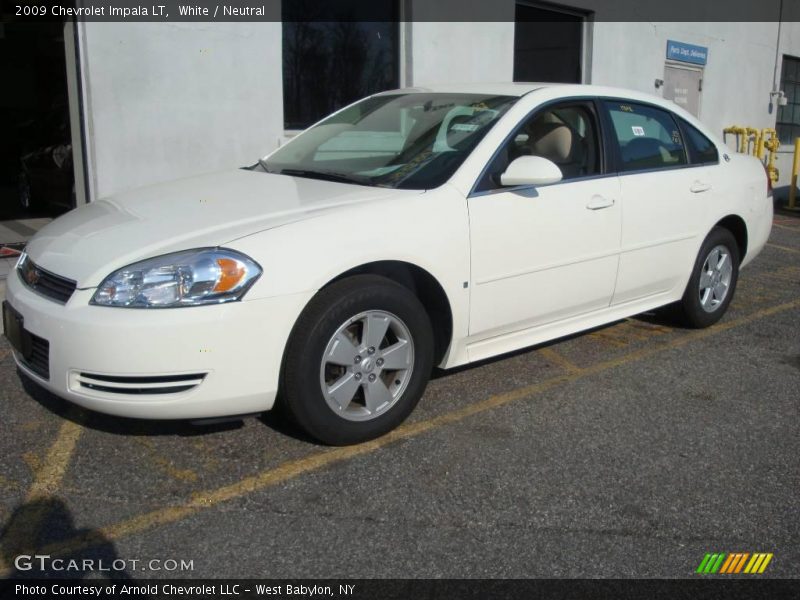 White / Neutral 2009 Chevrolet Impala LT