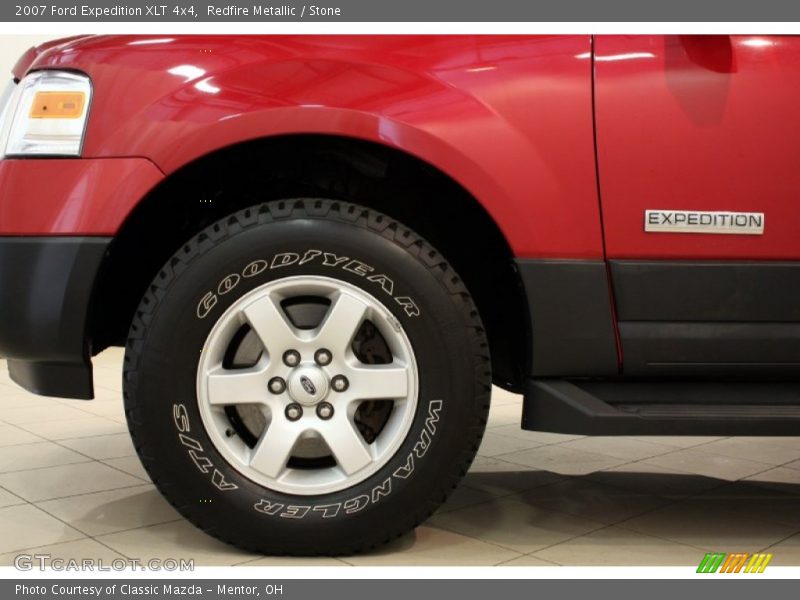 Redfire Metallic / Stone 2007 Ford Expedition XLT 4x4