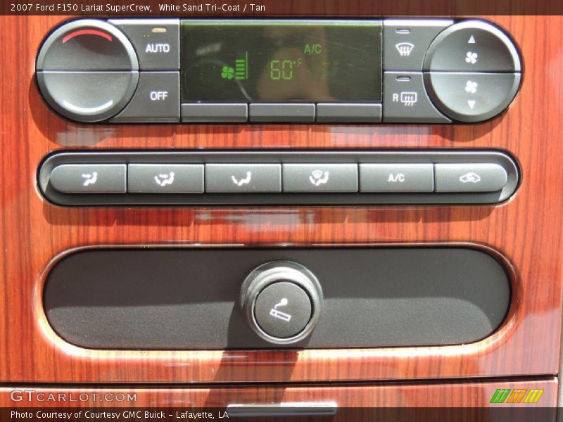 White Sand Tri-Coat / Tan 2007 Ford F150 Lariat SuperCrew