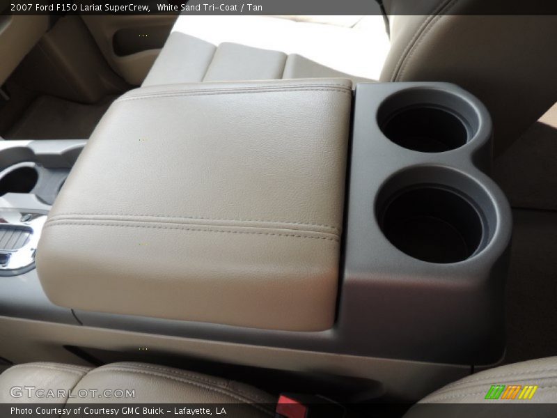 White Sand Tri-Coat / Tan 2007 Ford F150 Lariat SuperCrew