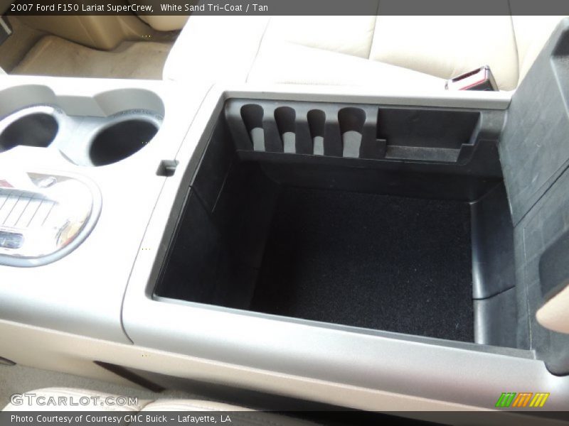 White Sand Tri-Coat / Tan 2007 Ford F150 Lariat SuperCrew