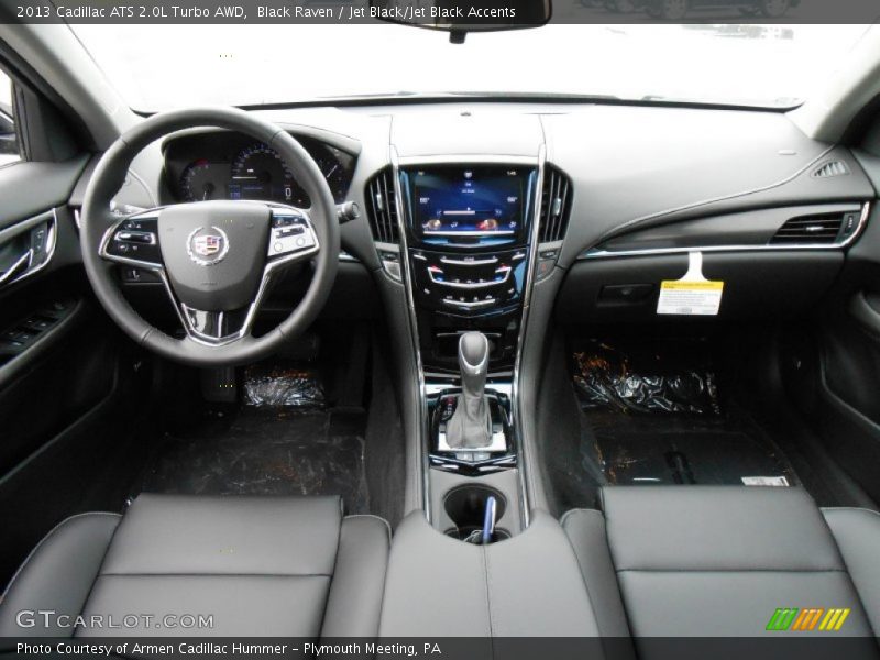 Black Raven / Jet Black/Jet Black Accents 2013 Cadillac ATS 2.0L Turbo AWD