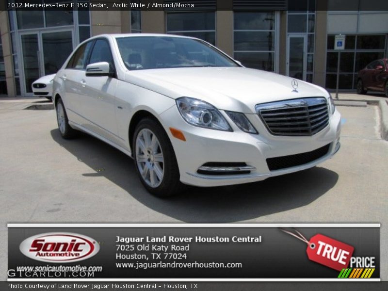 Arctic White / Almond/Mocha 2012 Mercedes-Benz E 350 Sedan