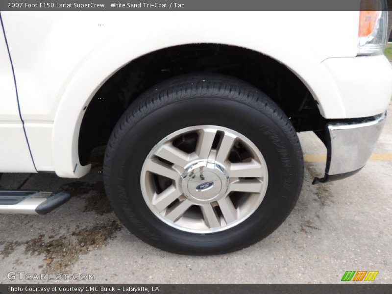 White Sand Tri-Coat / Tan 2007 Ford F150 Lariat SuperCrew