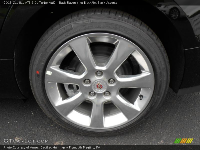 Black Raven / Jet Black/Jet Black Accents 2013 Cadillac ATS 2.0L Turbo AWD