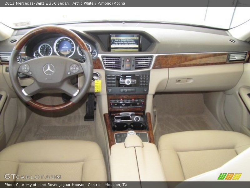 Dashboard of 2012 E 350 Sedan