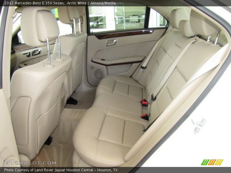 Rear Seat of 2012 E 350 Sedan