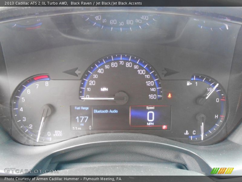 Black Raven / Jet Black/Jet Black Accents 2013 Cadillac ATS 2.0L Turbo AWD