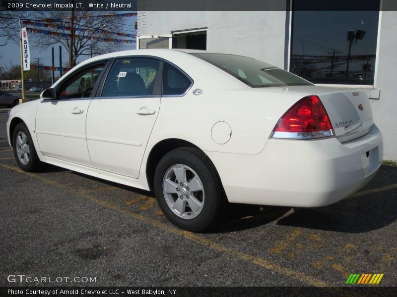 White / Neutral 2009 Chevrolet Impala LT