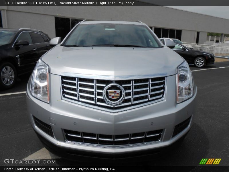 Radiant Silver Metallic / Light Titanium/Ebony 2013 Cadillac SRX Luxury FWD