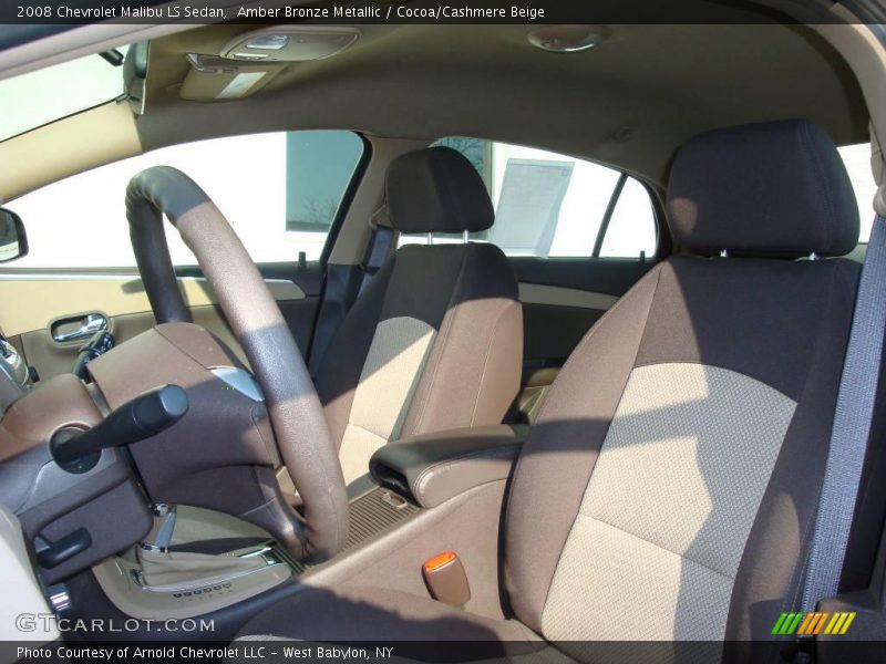 Amber Bronze Metallic / Cocoa/Cashmere Beige 2008 Chevrolet Malibu LS Sedan