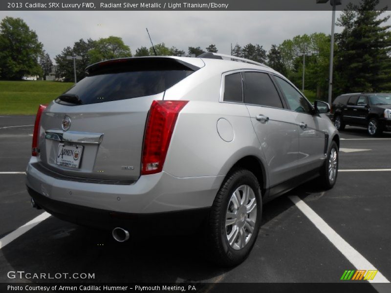 Radiant Silver Metallic / Light Titanium/Ebony 2013 Cadillac SRX Luxury FWD