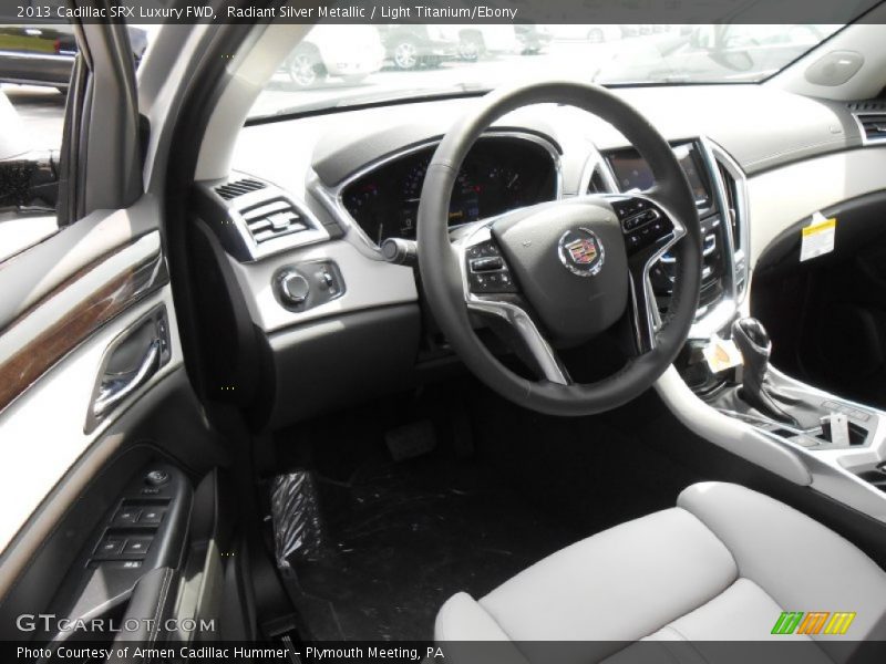 Radiant Silver Metallic / Light Titanium/Ebony 2013 Cadillac SRX Luxury FWD