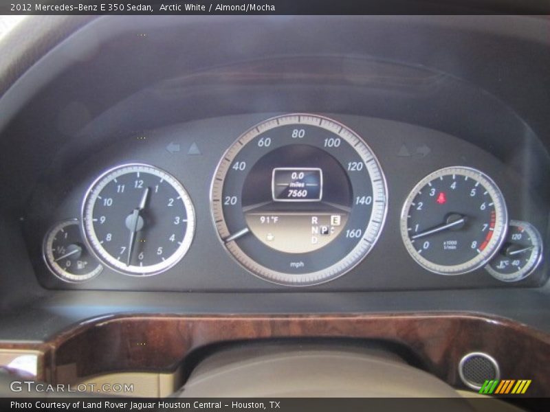  2012 E 350 Sedan 350 Sedan Gauges