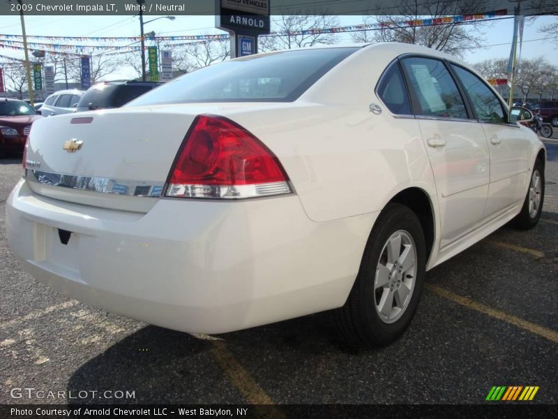 White / Neutral 2009 Chevrolet Impala LT
