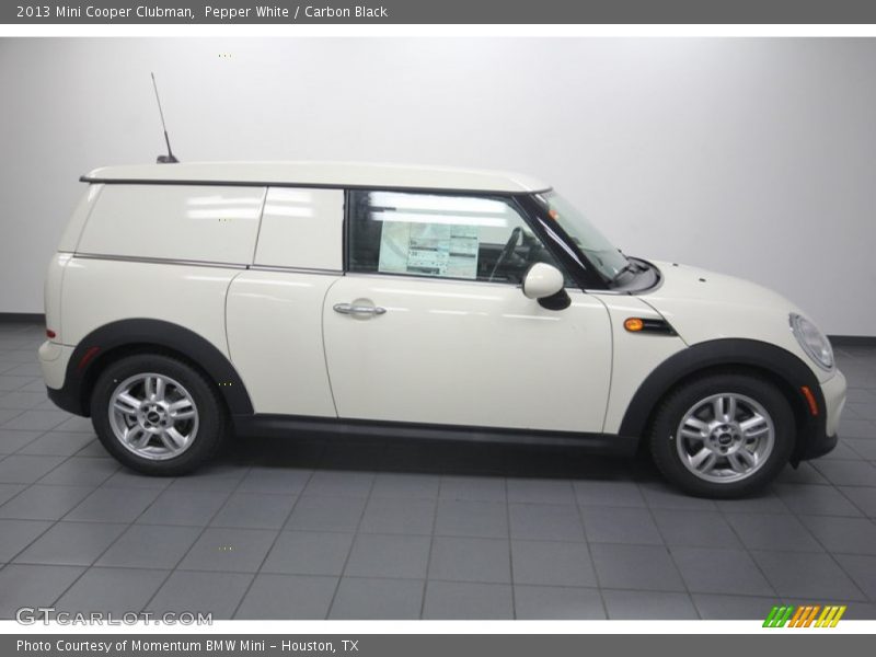 Pepper White / Carbon Black 2013 Mini Cooper Clubman