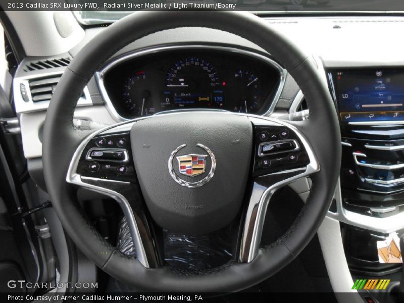 Radiant Silver Metallic / Light Titanium/Ebony 2013 Cadillac SRX Luxury FWD