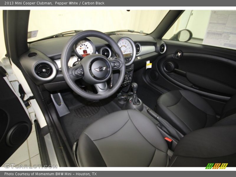 Pepper White / Carbon Black 2013 Mini Cooper Clubman