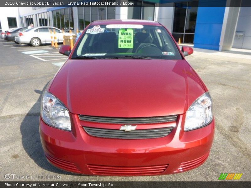 Crystal Red Tintcoat Metallic / Ebony 2010 Chevrolet Cobalt LT Sedan