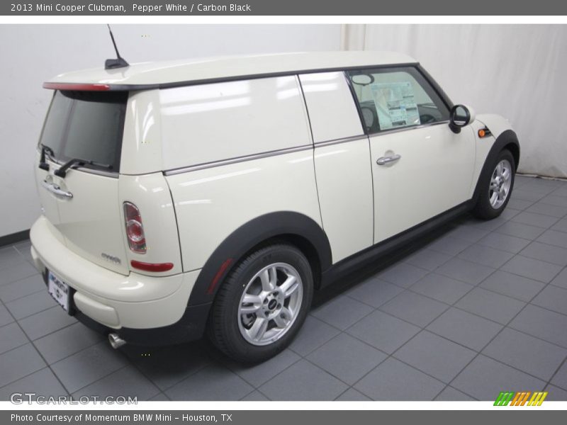 Pepper White / Carbon Black 2013 Mini Cooper Clubman