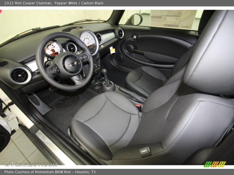 Pepper White / Carbon Black 2013 Mini Cooper Clubman
