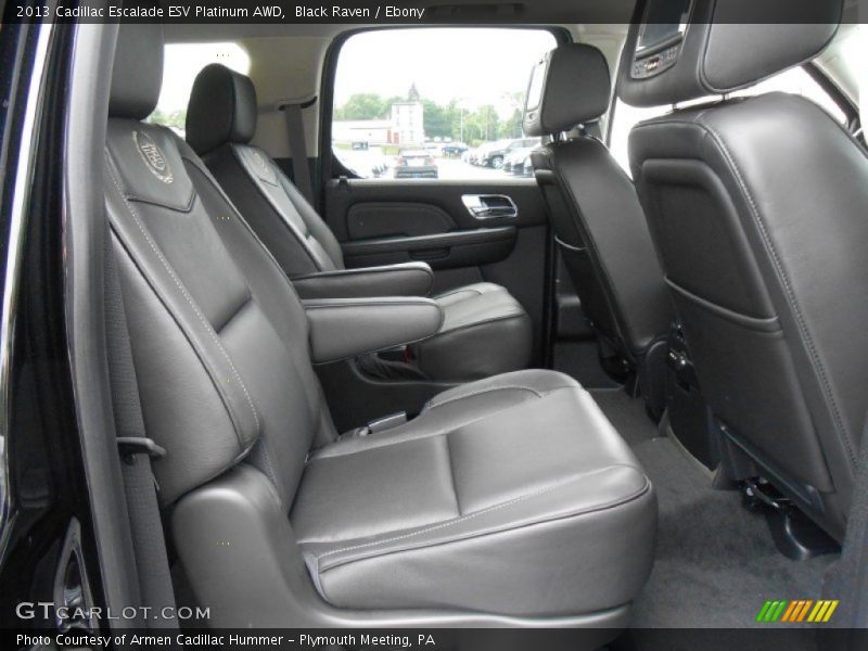 Black Raven / Ebony 2013 Cadillac Escalade ESV Platinum AWD