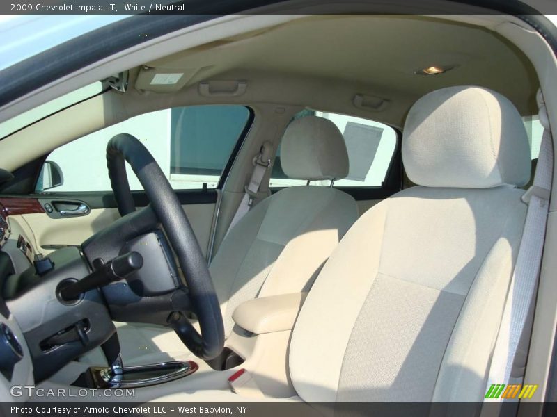 White / Neutral 2009 Chevrolet Impala LT