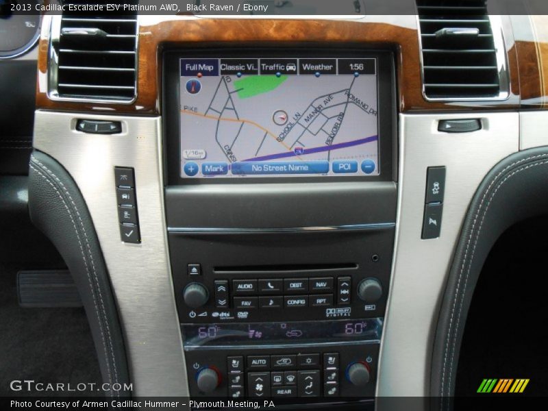 Black Raven / Ebony 2013 Cadillac Escalade ESV Platinum AWD