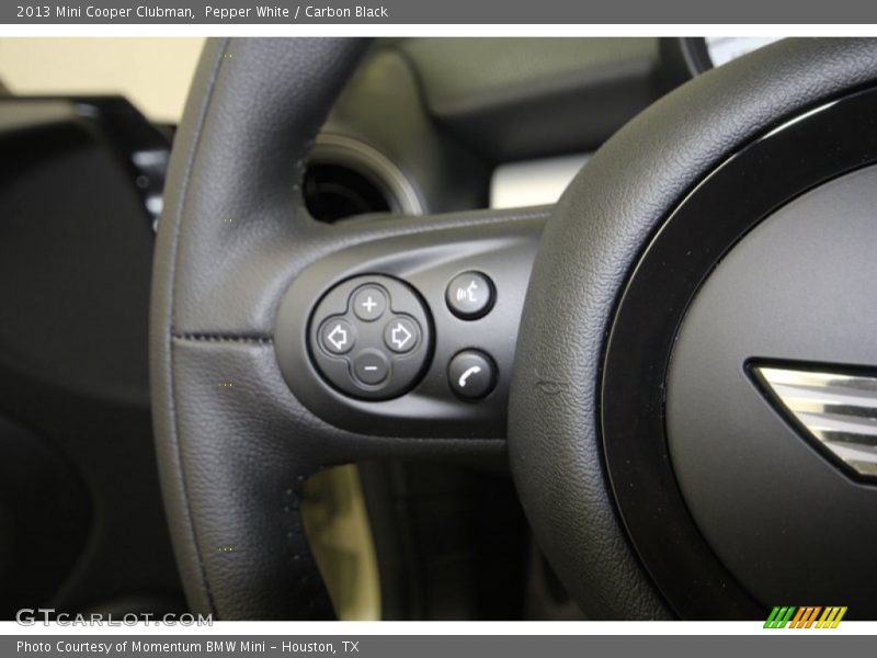 Pepper White / Carbon Black 2013 Mini Cooper Clubman