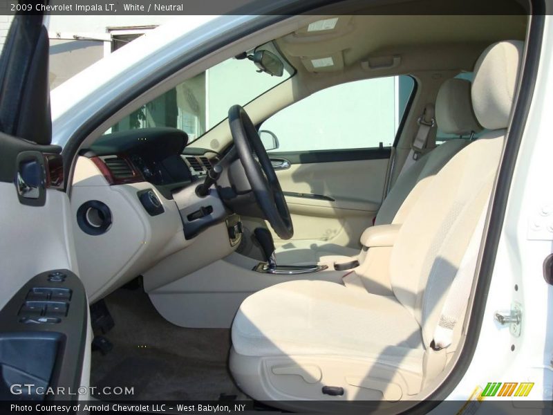 White / Neutral 2009 Chevrolet Impala LT