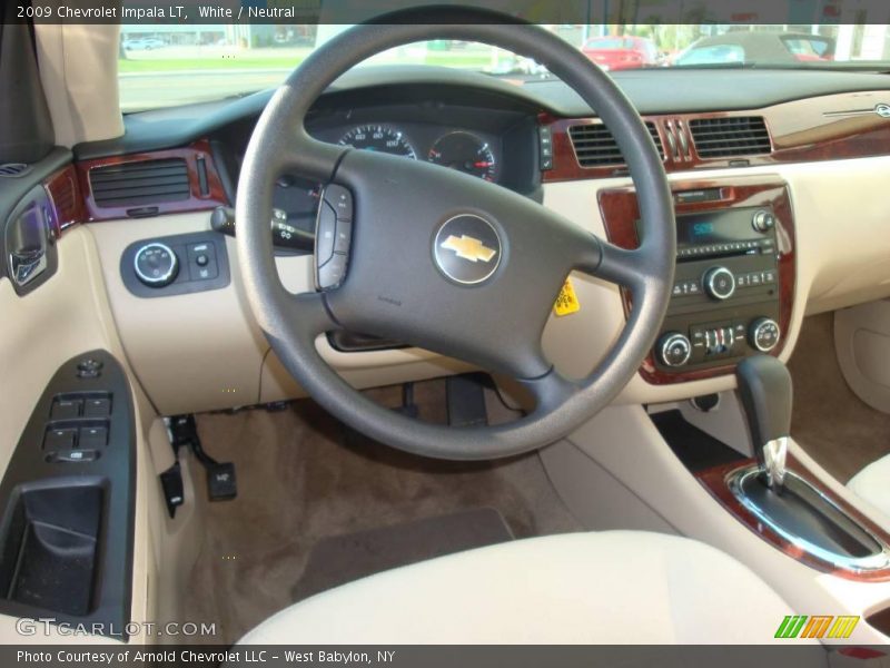 White / Neutral 2009 Chevrolet Impala LT