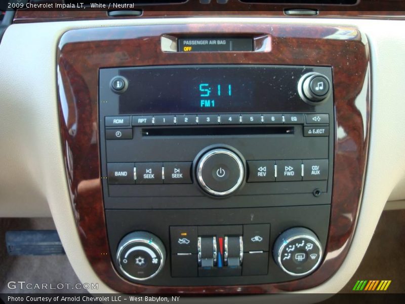 White / Neutral 2009 Chevrolet Impala LT