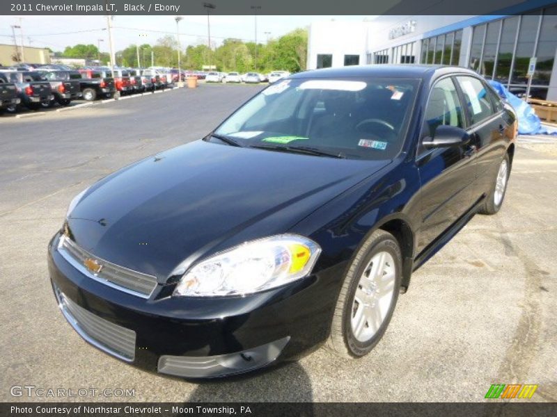 Front 3/4 View of 2011 Impala LT
