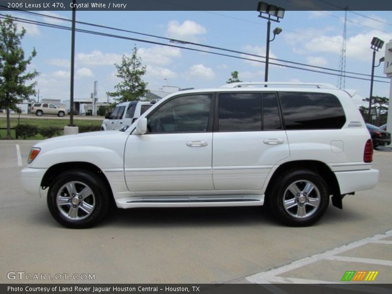 Crystal White / Ivory 2006 Lexus LX 470