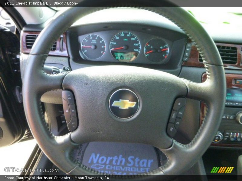 Black / Ebony 2011 Chevrolet Impala LT