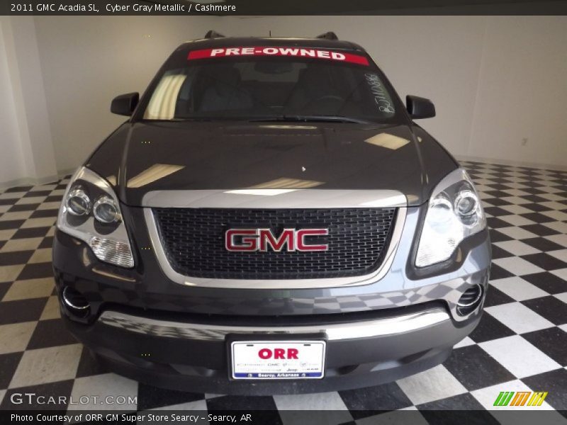Cyber Gray Metallic / Cashmere 2011 GMC Acadia SL
